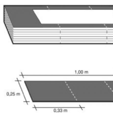 Example Of Ridge Sheets Katepal UK - Eave Ridge Sheet